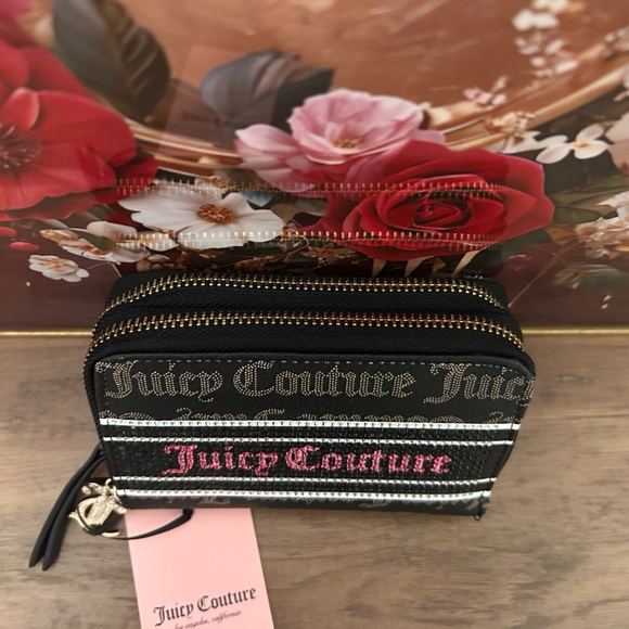 Juicy Couture Black and Pink Wallet - Picture 4 of 4